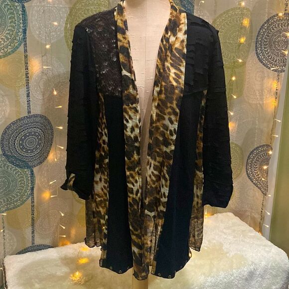 MULTIPLES. Beautiful, One of a kind piece. Womens L. NWOT - Picture 3 of 8